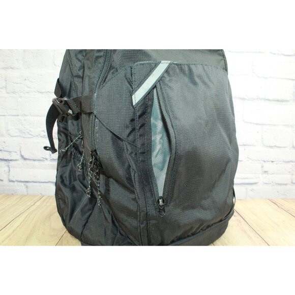 LL Bean Adult Carry Portable Locker Pack 42L School Hiking Pack Backpack Black - Picture 7 of 13